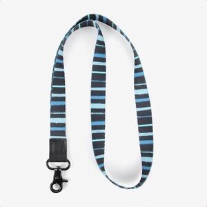THREAD NECK LANYARD Great For Keys, ID, Cruises NEW STRIPE